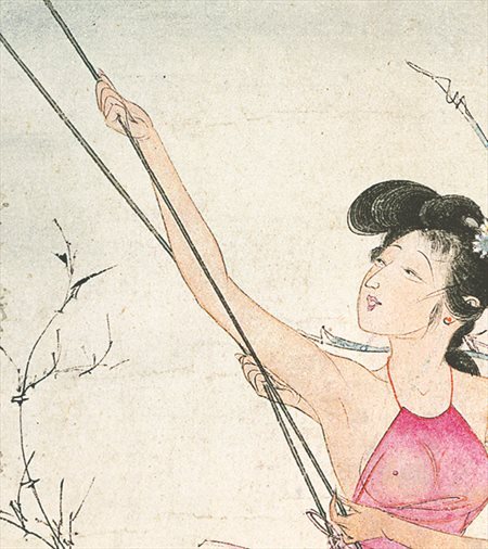 南芬-胡也佛的仕女画和最知名的金瓶梅秘戏图